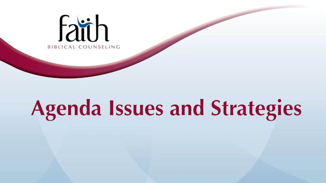 Agenda Issues and Strategies (Randy Patten) [2024-T4-13]