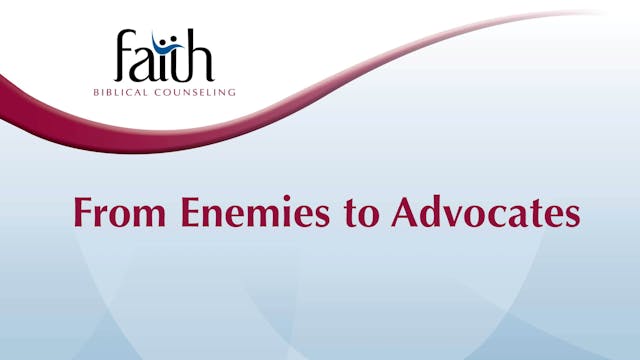 From Enemies to Advocates (Dustin Folden) [2024-T2-19]