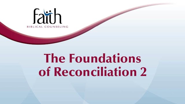 18 The Foundations of Reconciliation ...