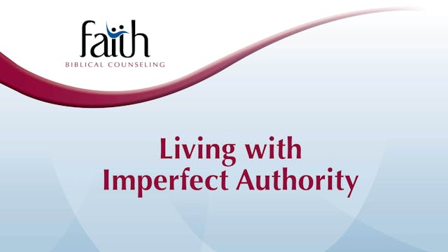 Living with Imperfect Authority (Dustin Folden) [2024-T2-02]