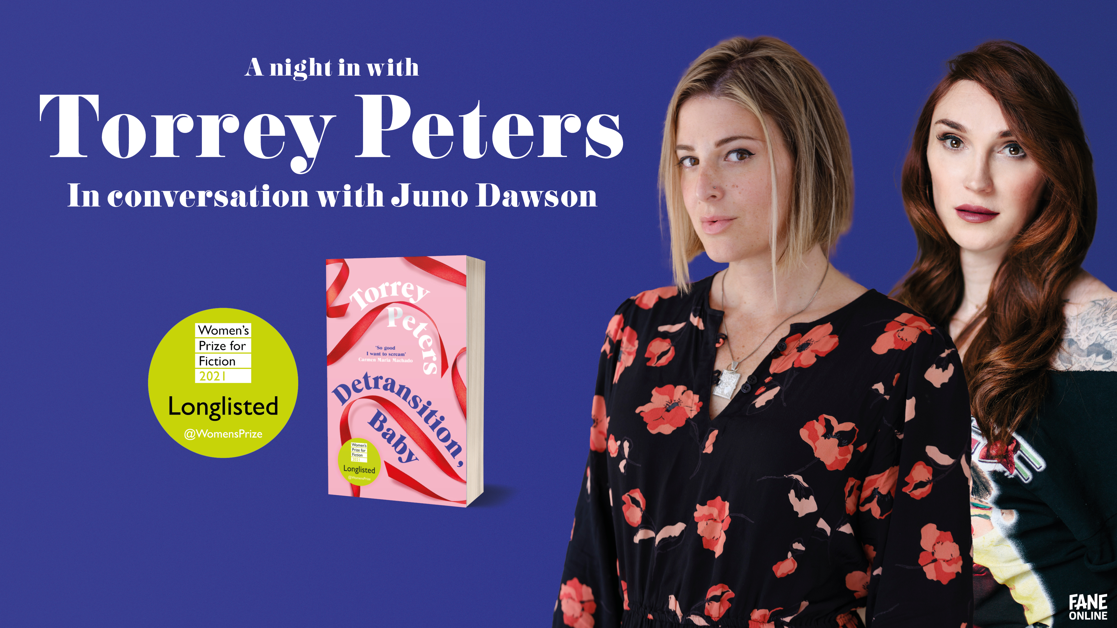 Torrey Peters In Conversation With Juno Dawson 