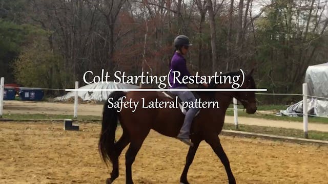 Colt Starting; Safety Lateral pattern