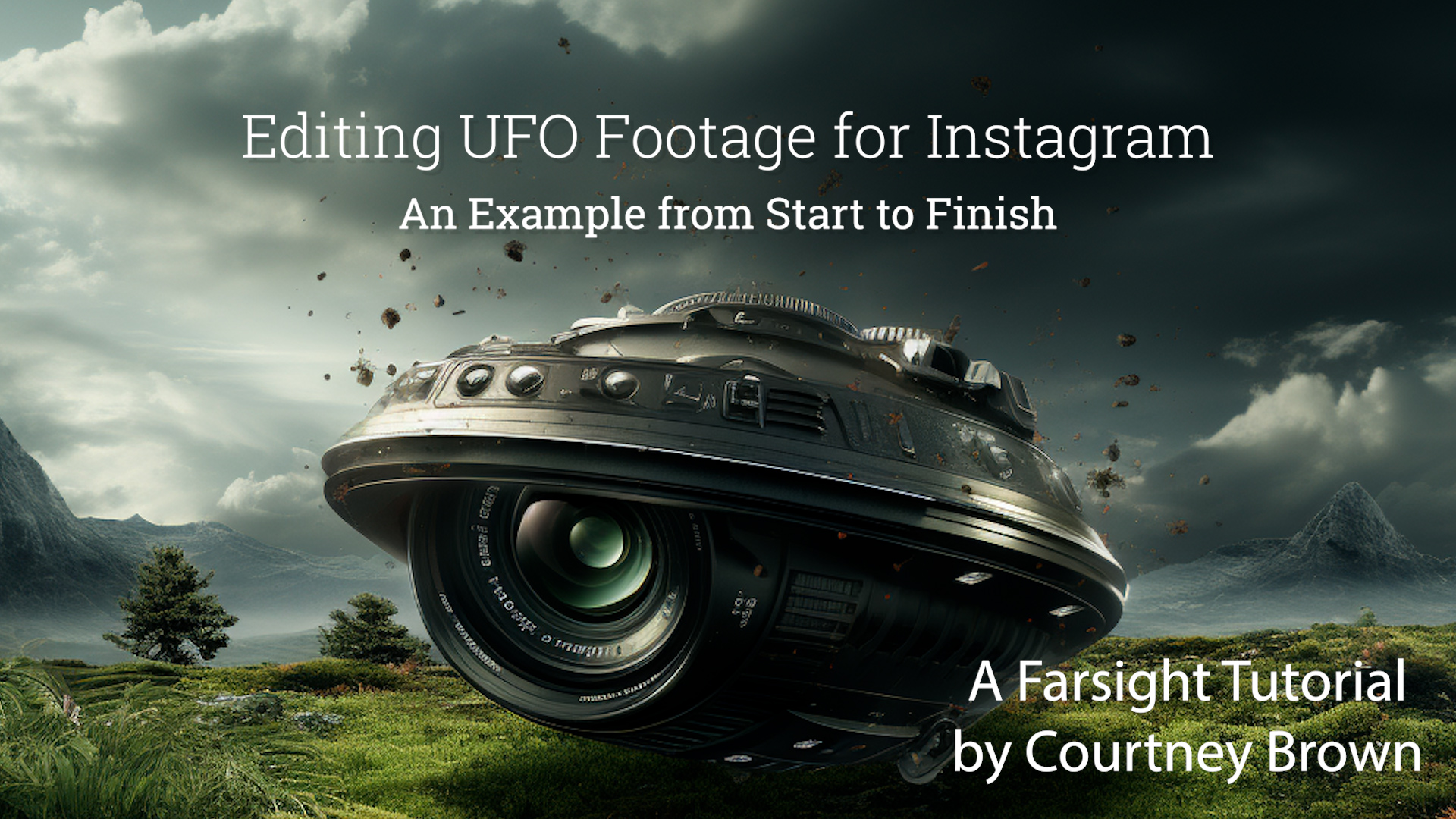 Photographing UFOs