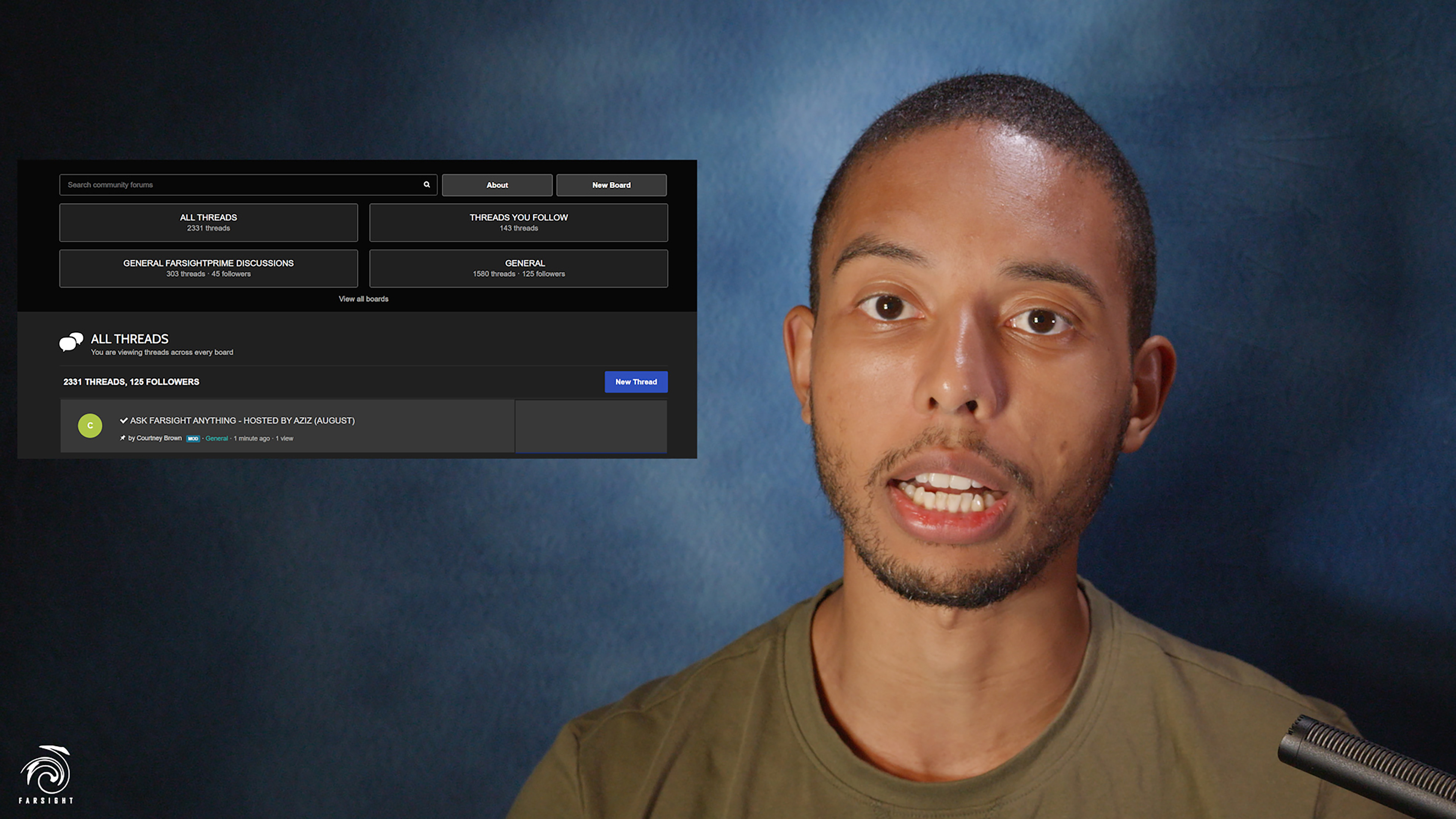 Ask Farsight Anything - Hosted By Aziz Brown