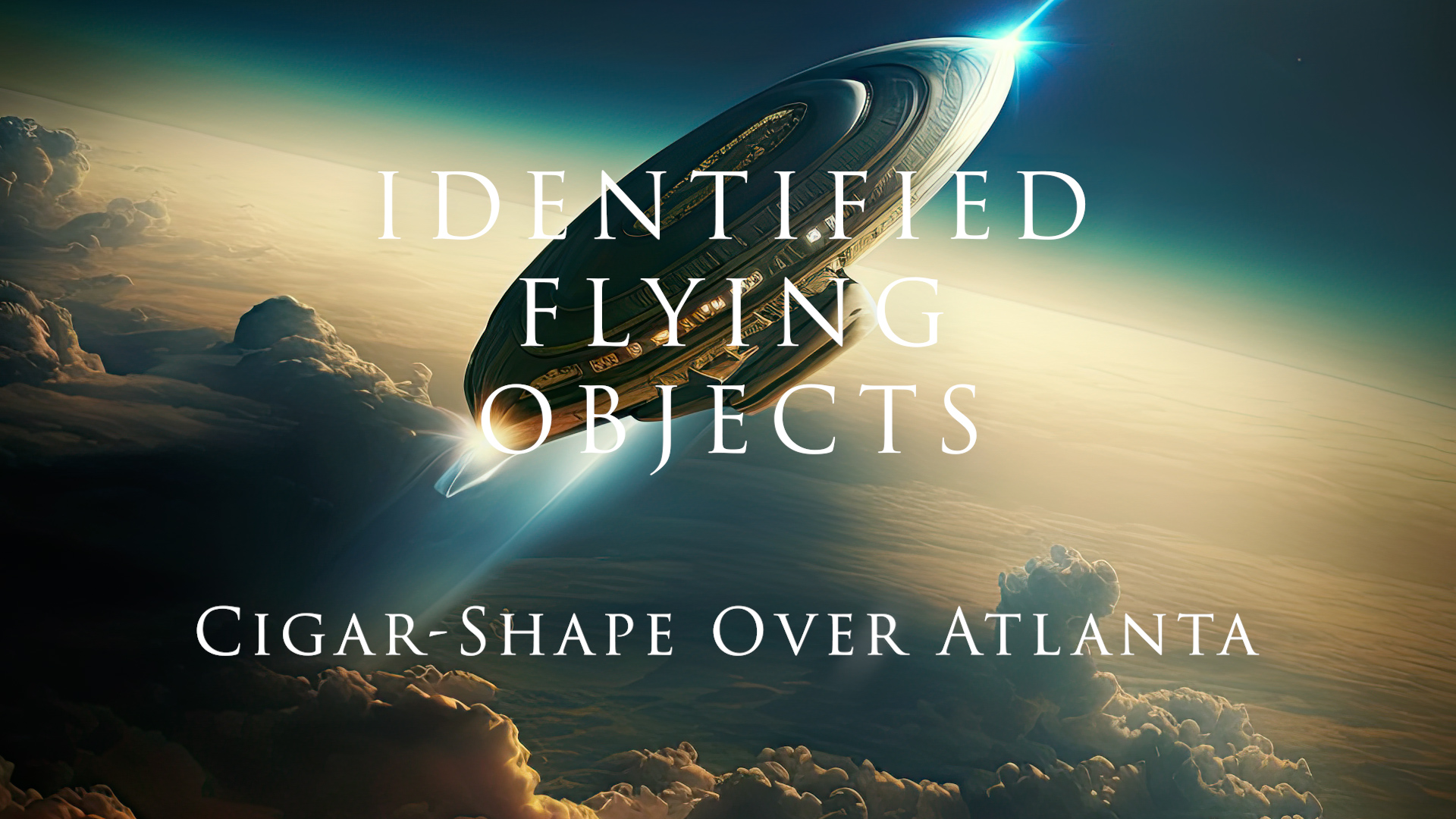 Identified Flying Objects