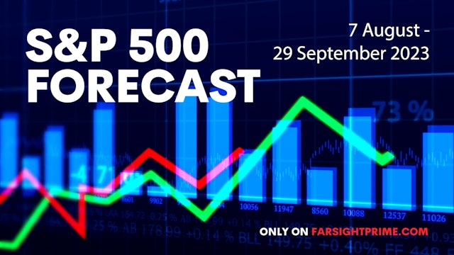 S&P 500 August thru September 2023 Forecast