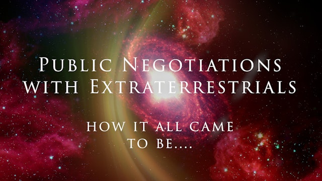 Public Negotiations with Extraterrestrials