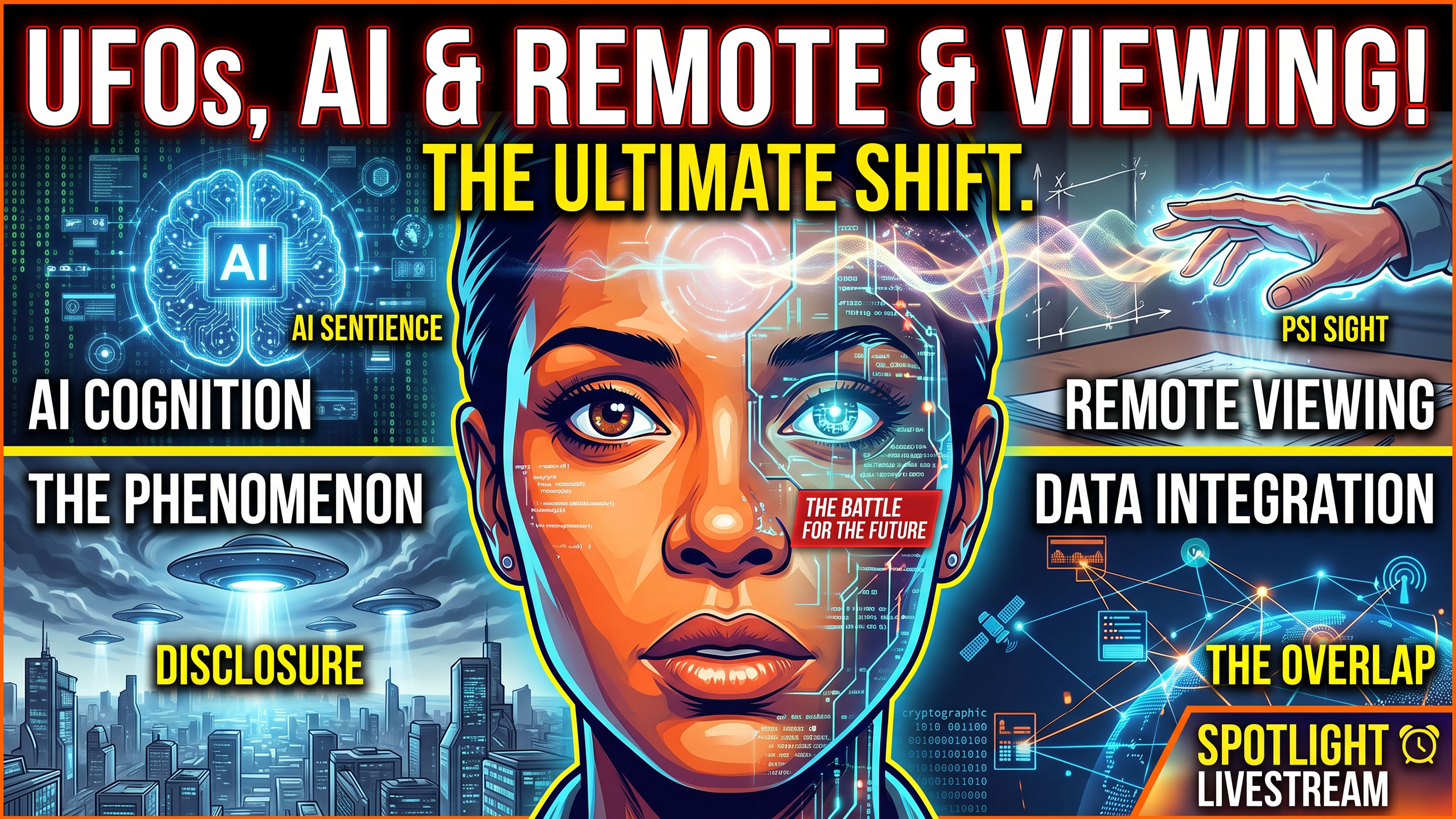 Spotlight: UFOs, AI & Remote Viewing BREAKTHROUGH