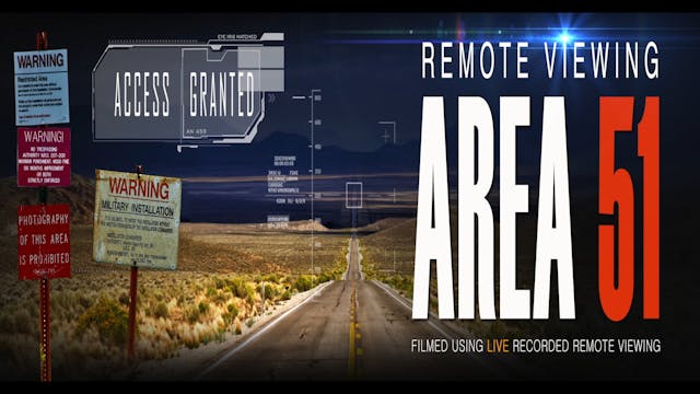 Remote Viewing Area 51: The Secrecy Ends