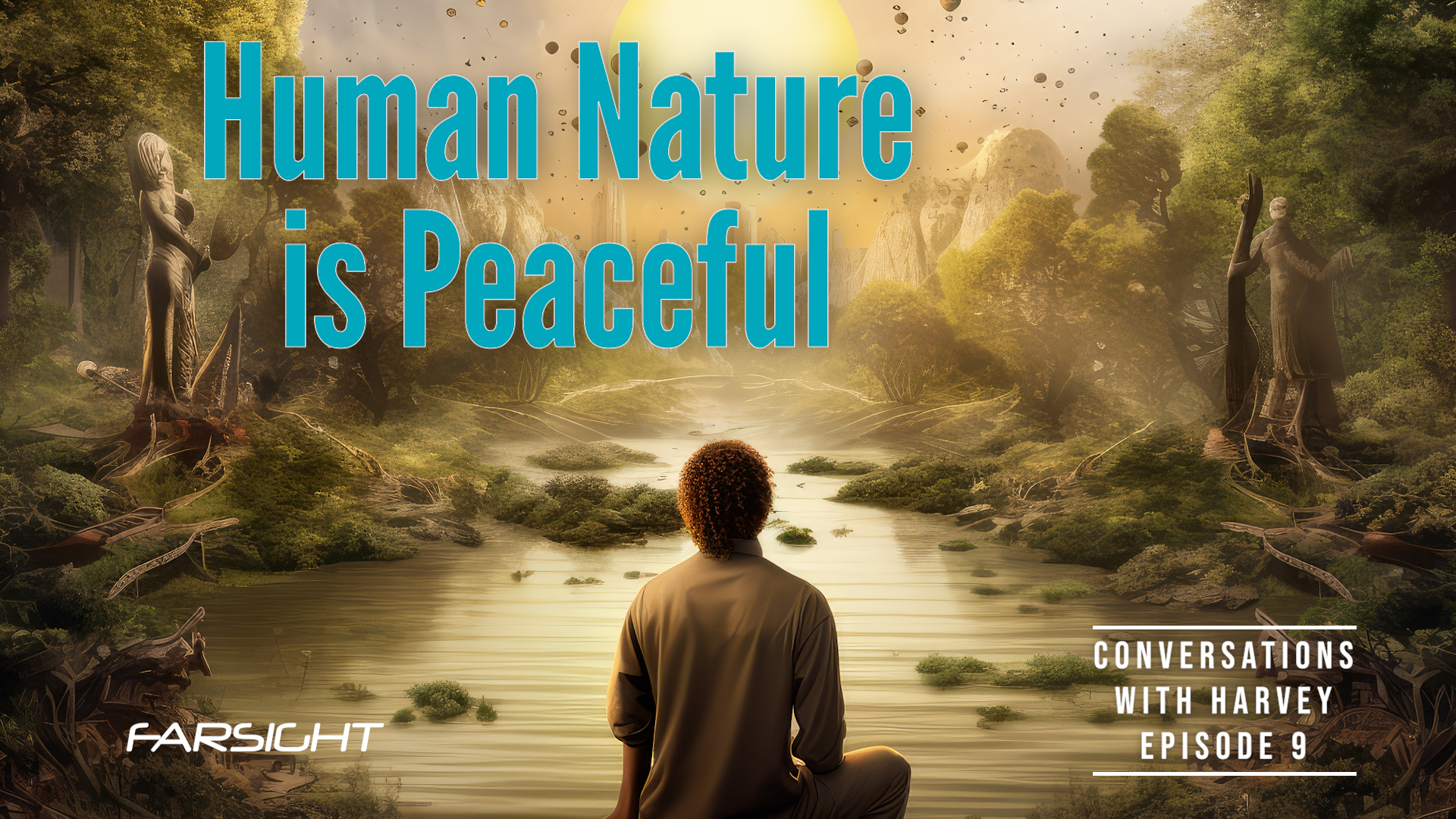 Conversations with Harvey: Human Nature is Peaceful - Episode 9