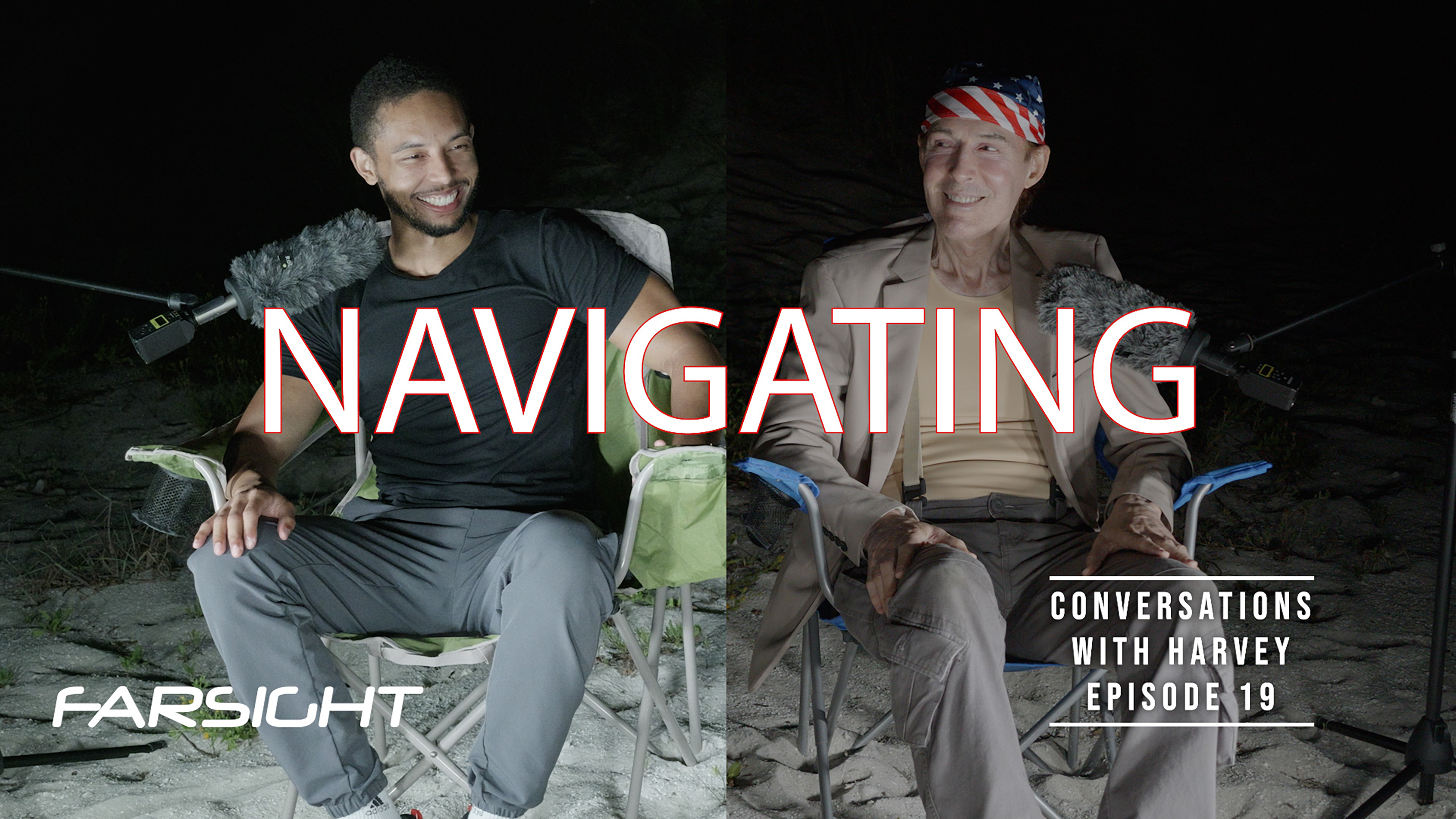 Conversations with Harvey the ET: NAVIGATING