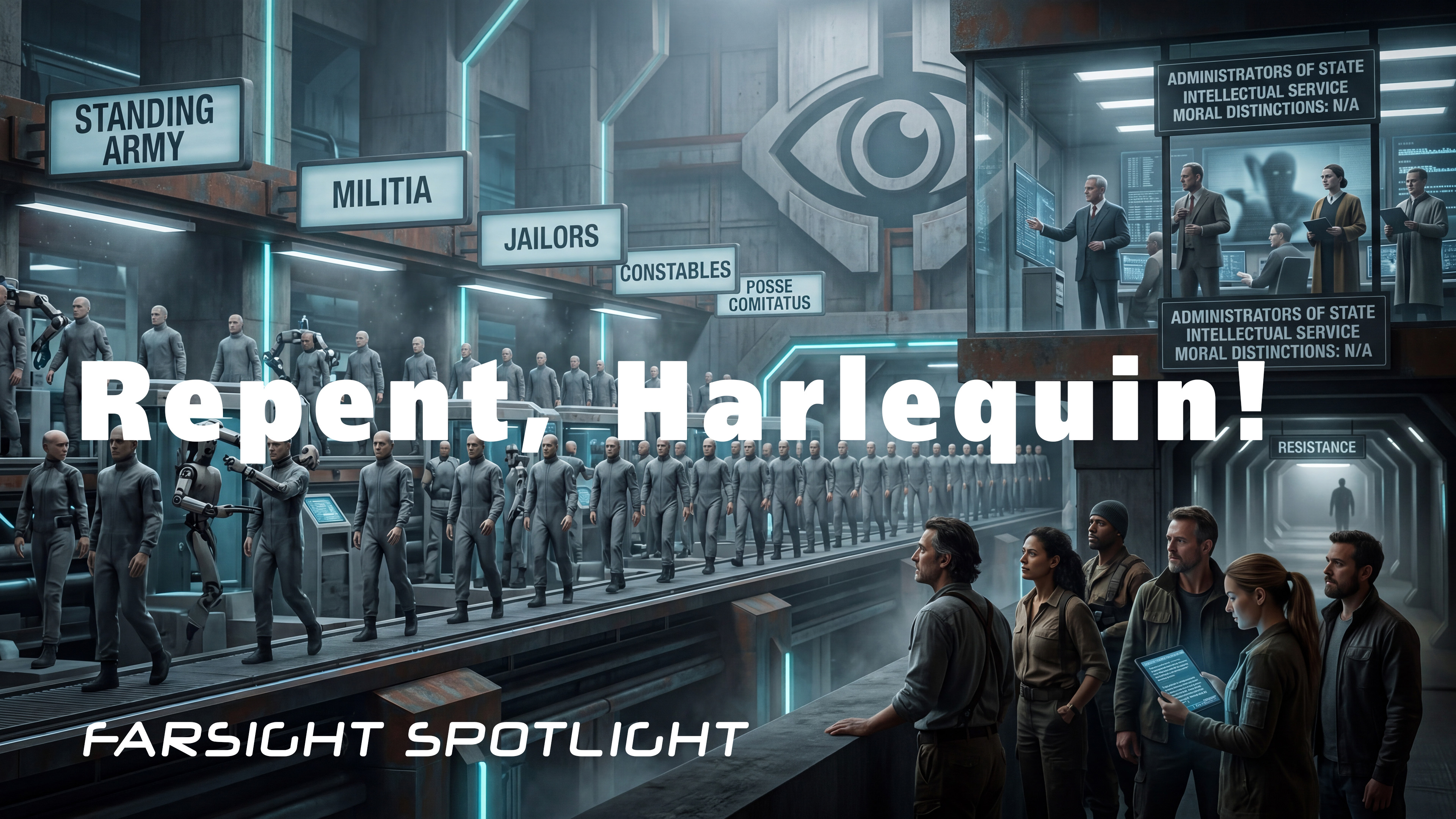 Spotlight: Repent, Harlequin!
