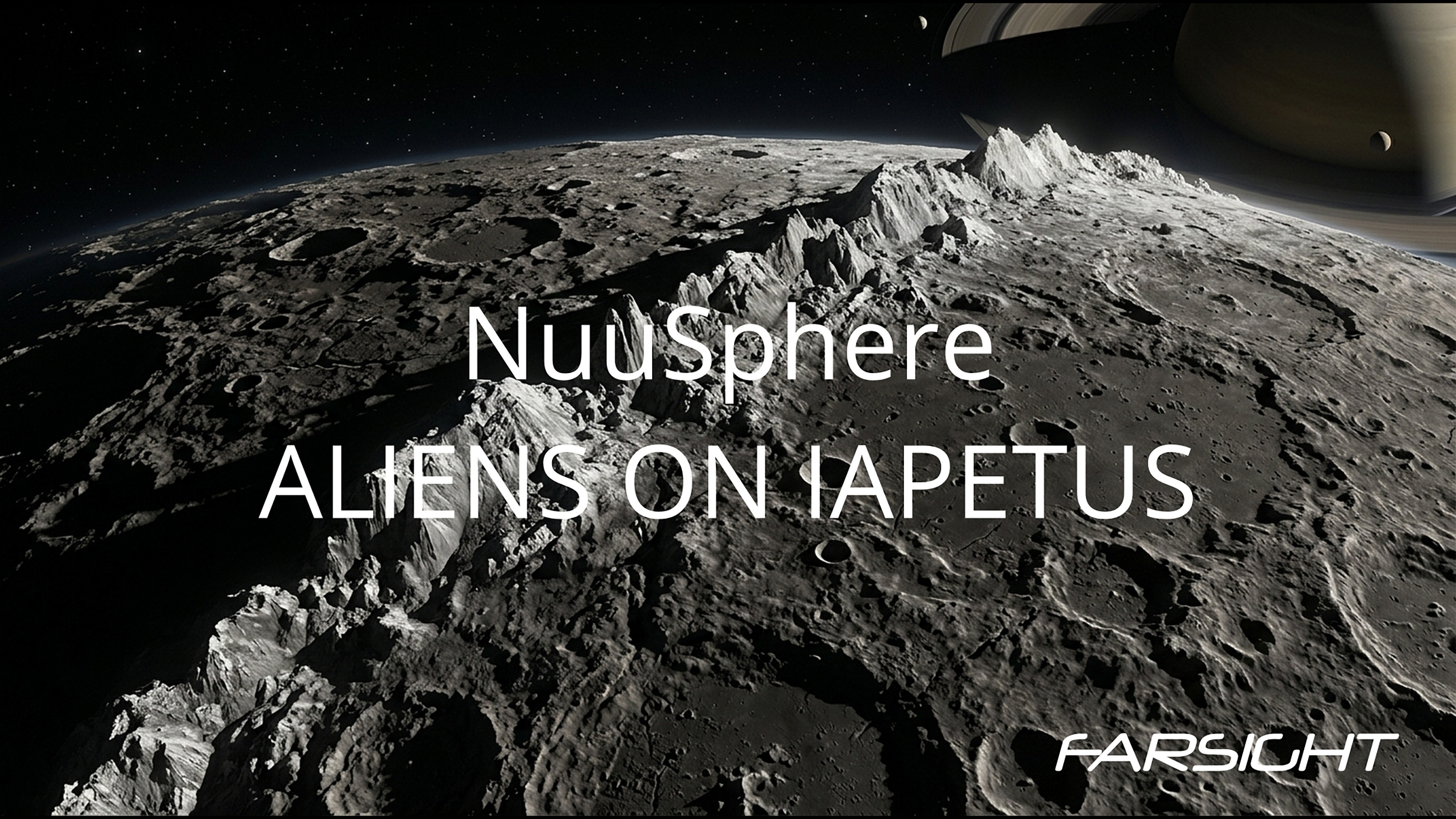 NuuSphere: Aliens on Iapetus