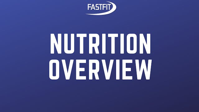Nutrition Overview