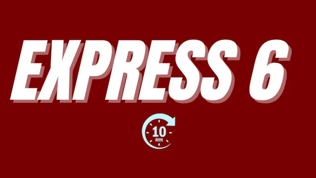 EXPRESS 6 INSTRUCTIONAL