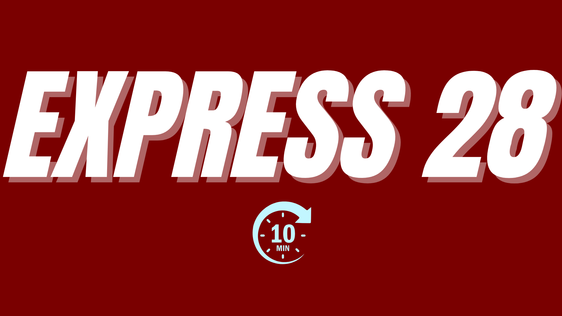 EXPRESS 28 INSTRUCTIONAL & FOLLOW-ALONG | 10-MIN KETTLEBELL WORKOUT