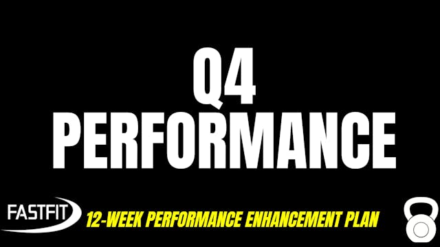 Q4: PERFORMANCE Intro