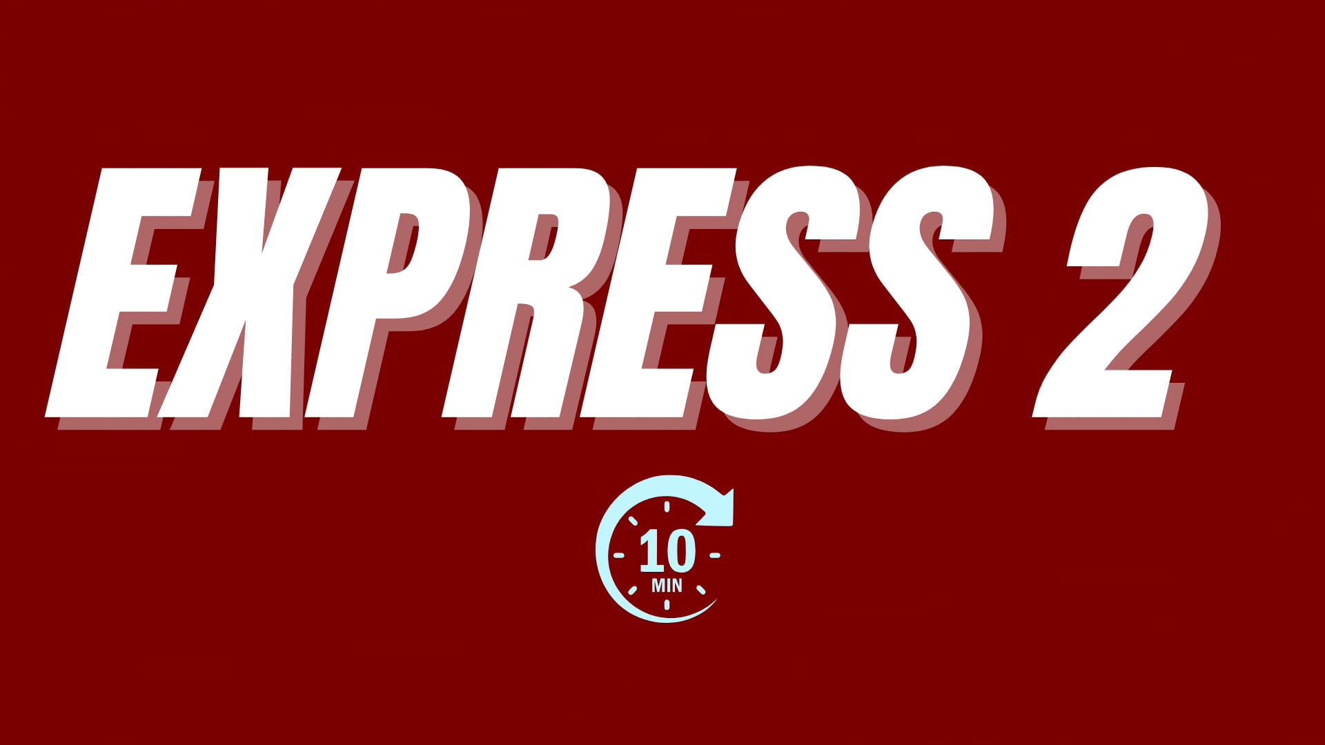 EXPRESS 2 FOLLOW-ALONG | 10-MIN DUMBBELL WORKOUT