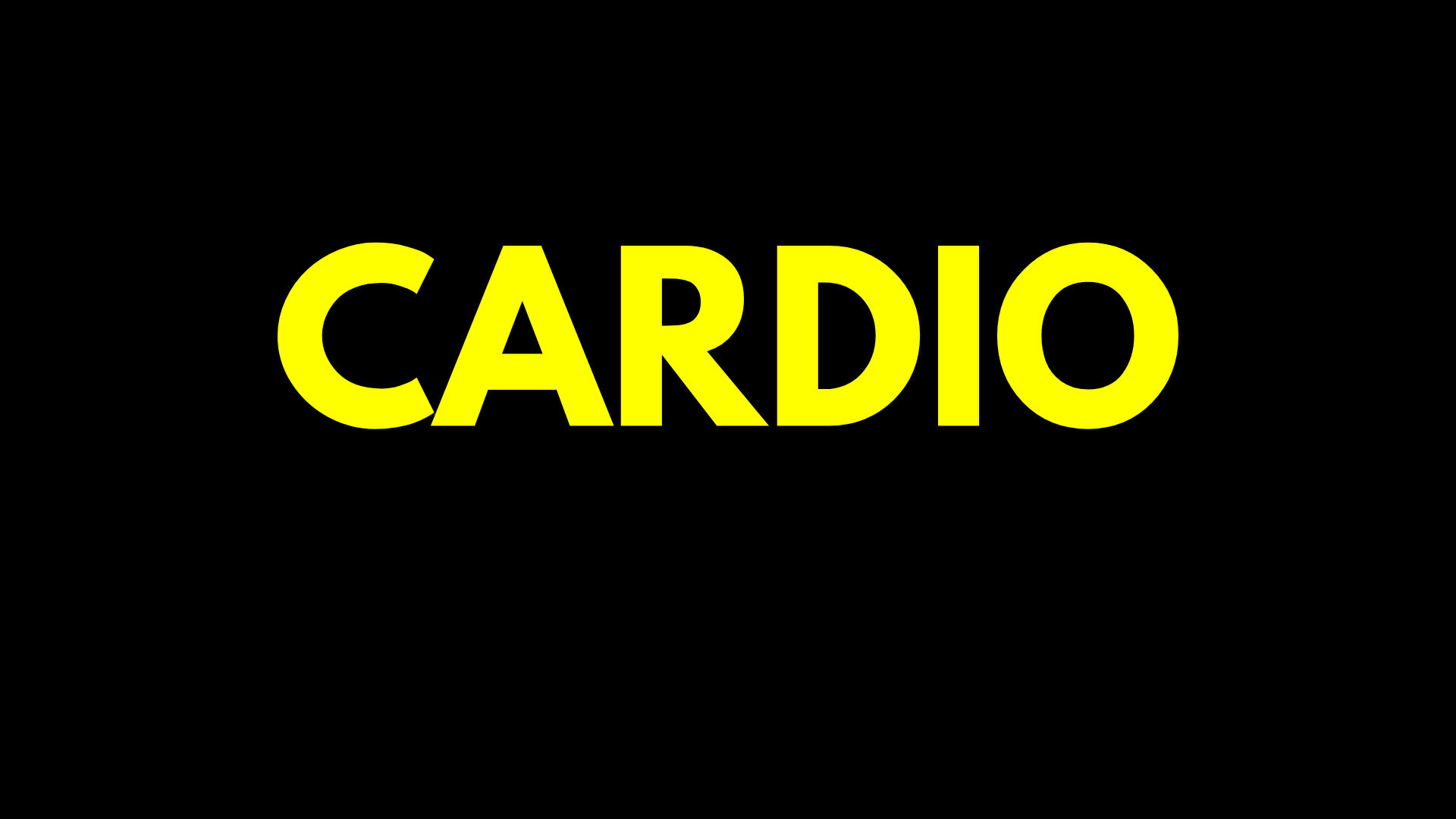 Cardio