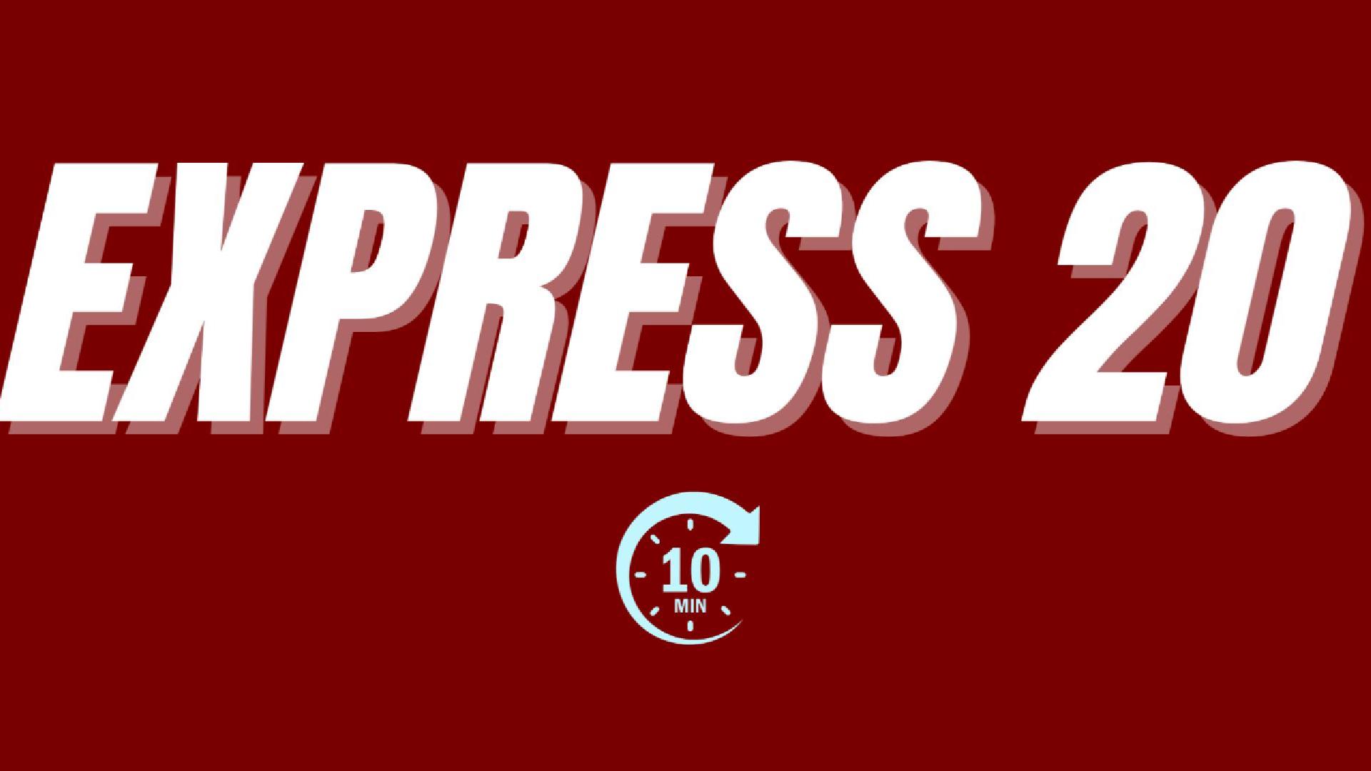 (VIP) EXPRESS 20 INSTRUCTIONAL & FOLLOW-ALONG | 10-MIN DUMBBELL WORKOUT