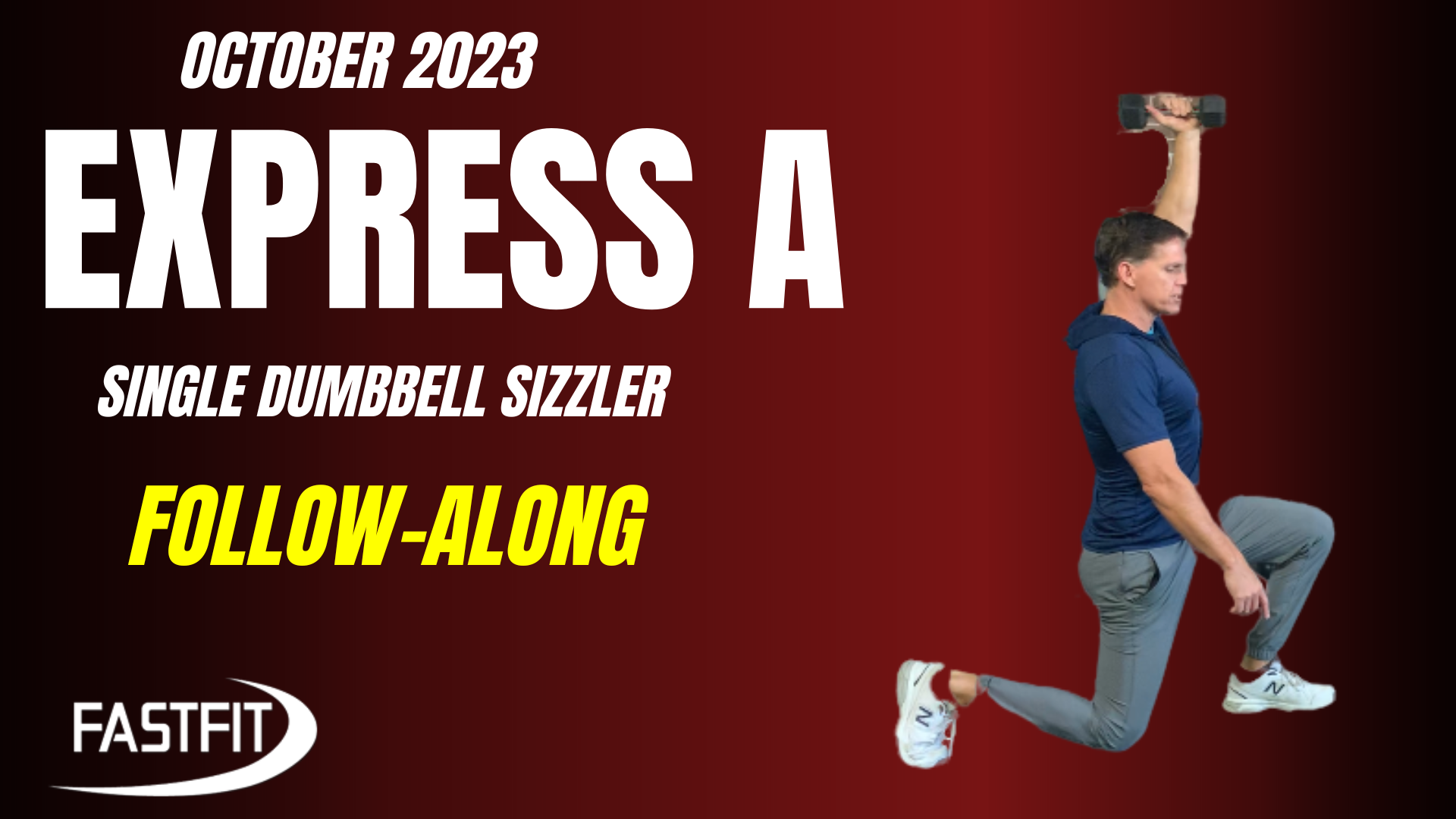 EXPRESS B: Single Dumbbell Sizzler LIVE Follow Along
