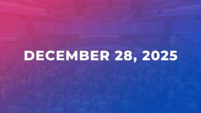 December 28, 2025 - Dr. Jim Wicker - ...