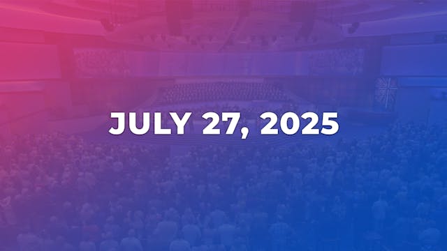 July 27, 2025 - Dr. Ben Lovvorn - Go!...