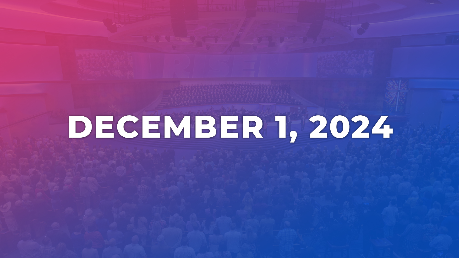 December 1, 2024 - Dr Ben Lovvorn - Our One Desire