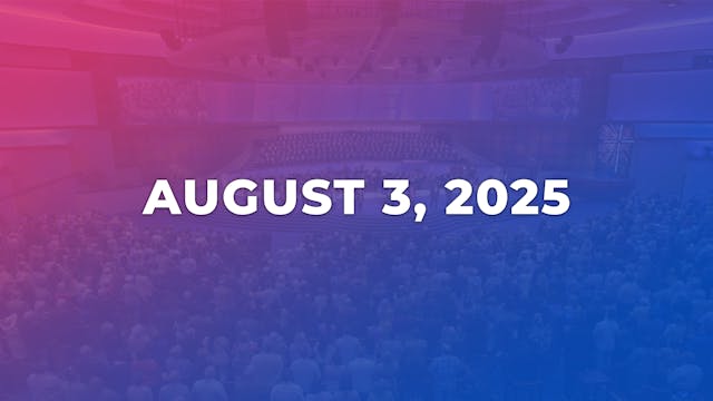 August 3, 2025 - Dr. Ronnie Floyd - G...