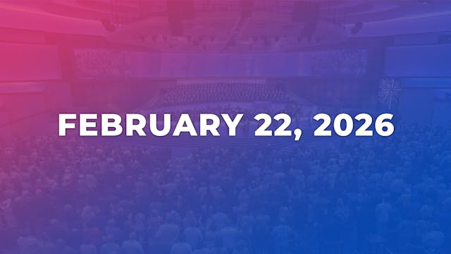 Feb 22, 2026 - Dr. Erwin Lutzer - Liv...