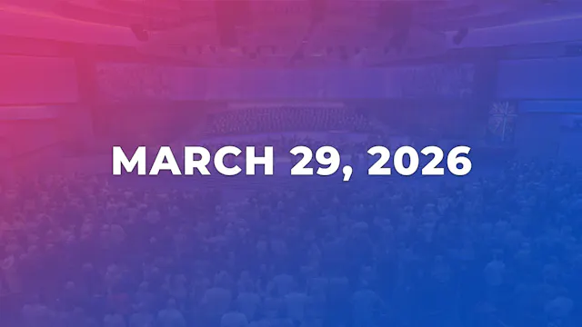 March 29, 2026 - Grace That Is Truly ...