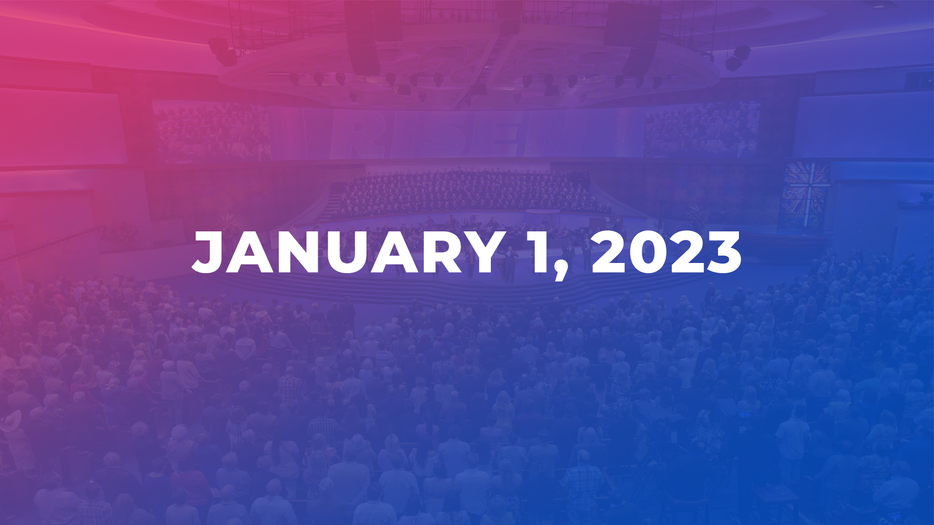January 1, 2023 - Pulpit Guest: Dr Matthew McKellar