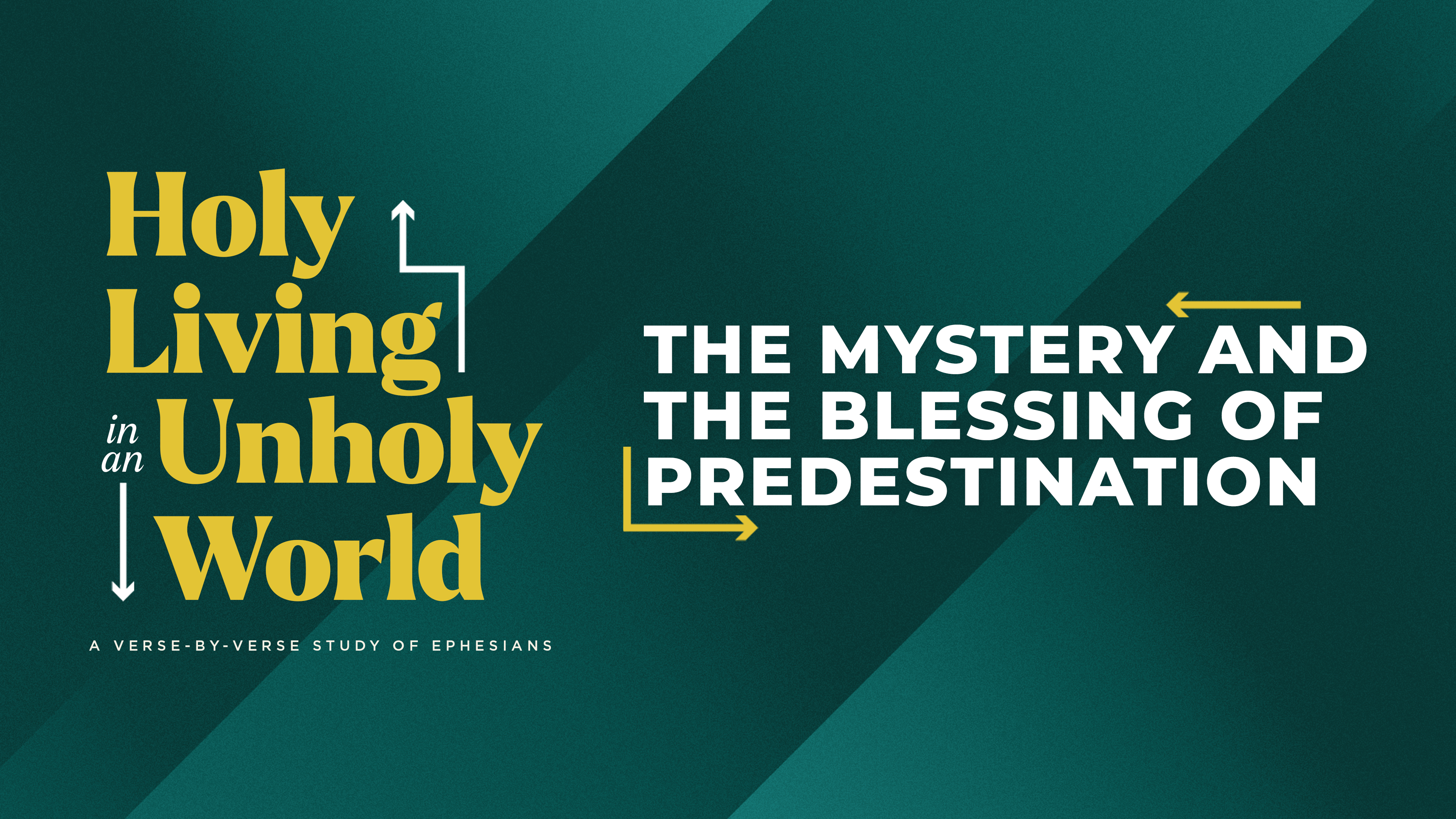 The Mystery and The Blessing of Predestination