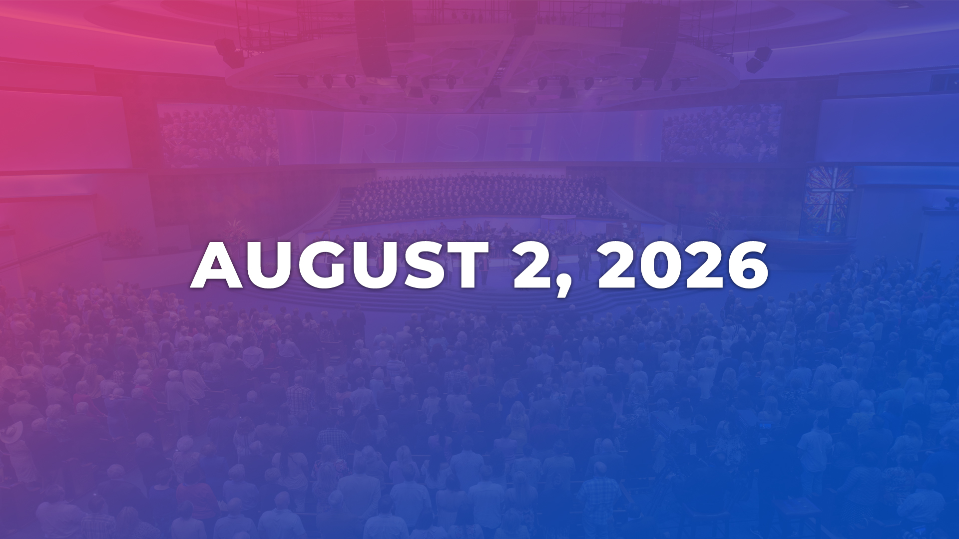August 2, 2026 - Dr. Ronnie Floyd - The Supernatural Power Of Prayer And Fasting