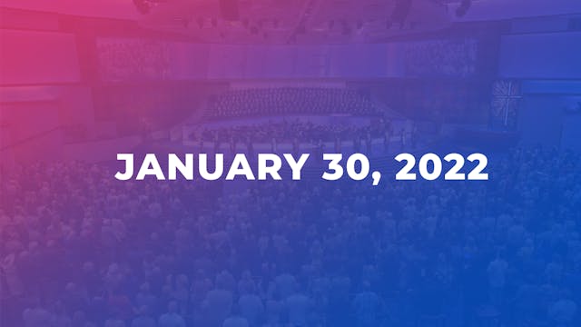 January 30, 11am Worship Service