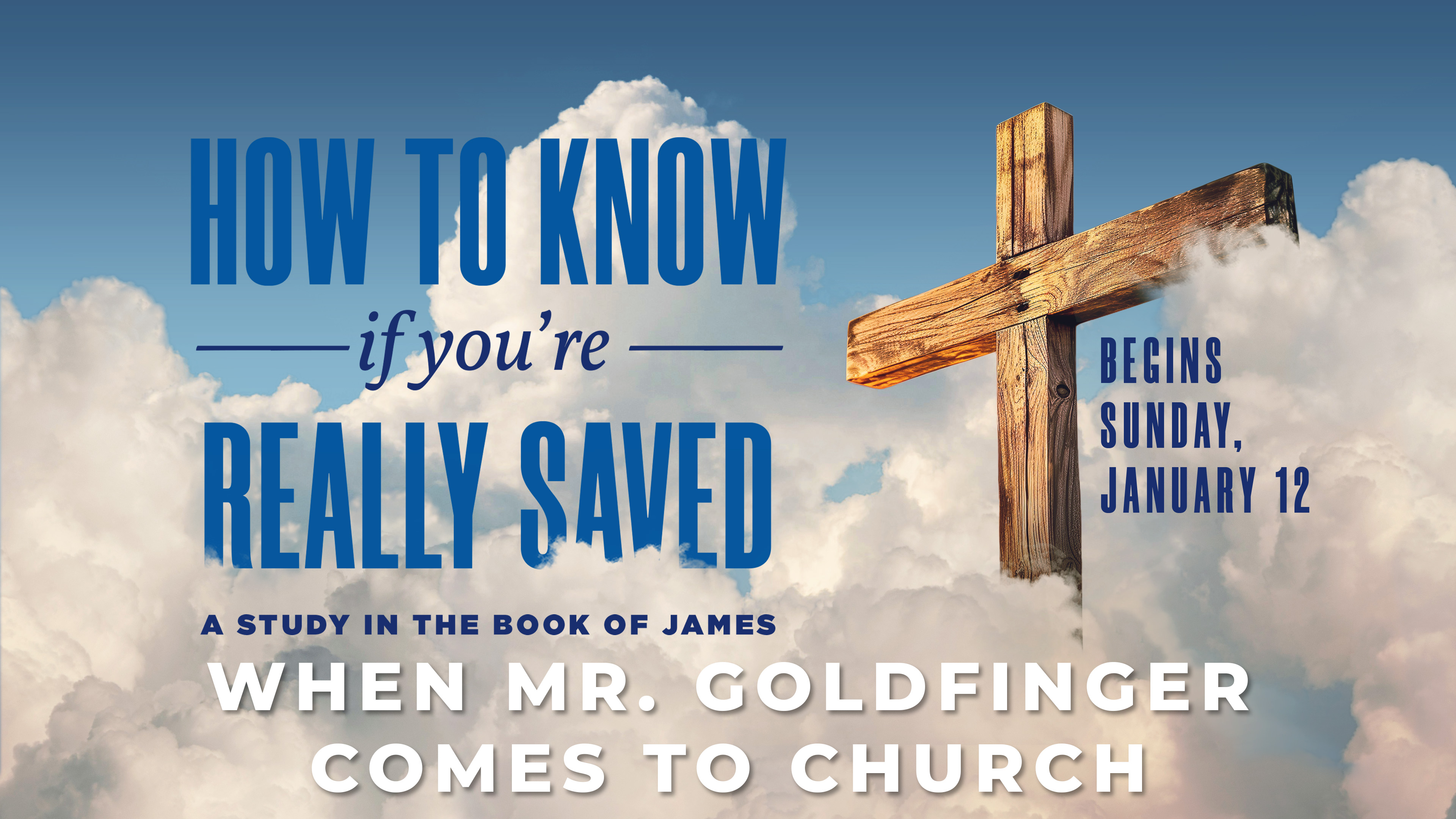 February 23, 2025 - When Mr. Goldfinger Comes To Church