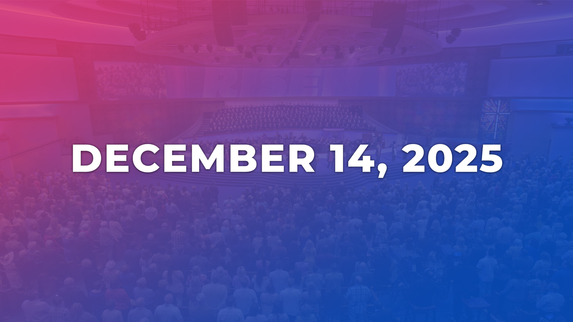 December 14, 2025 - God's Second Greatest Gift