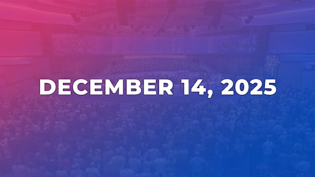 December 14, 2025 - God's Second Grea...