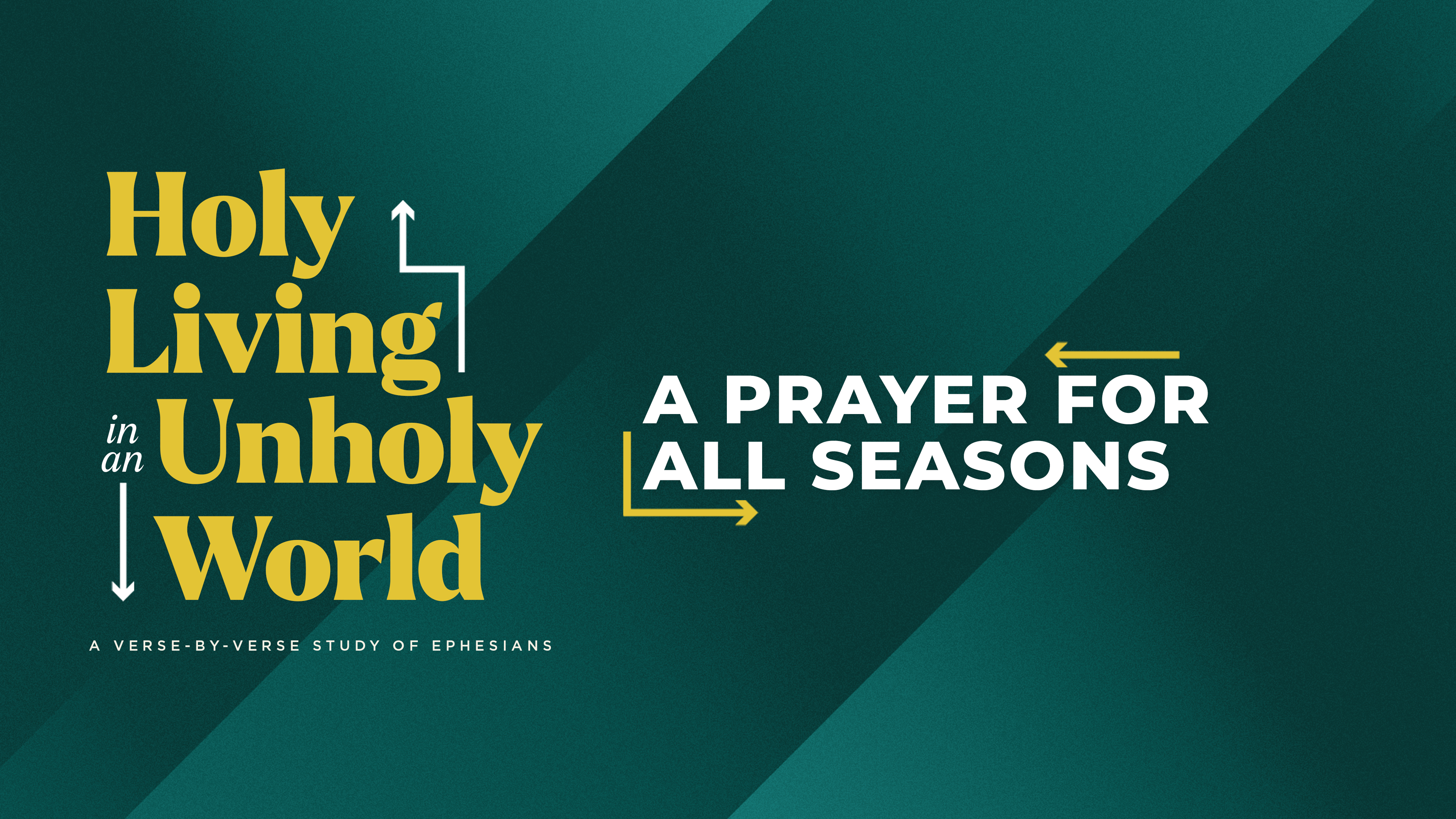 A Prayer For All Seasons