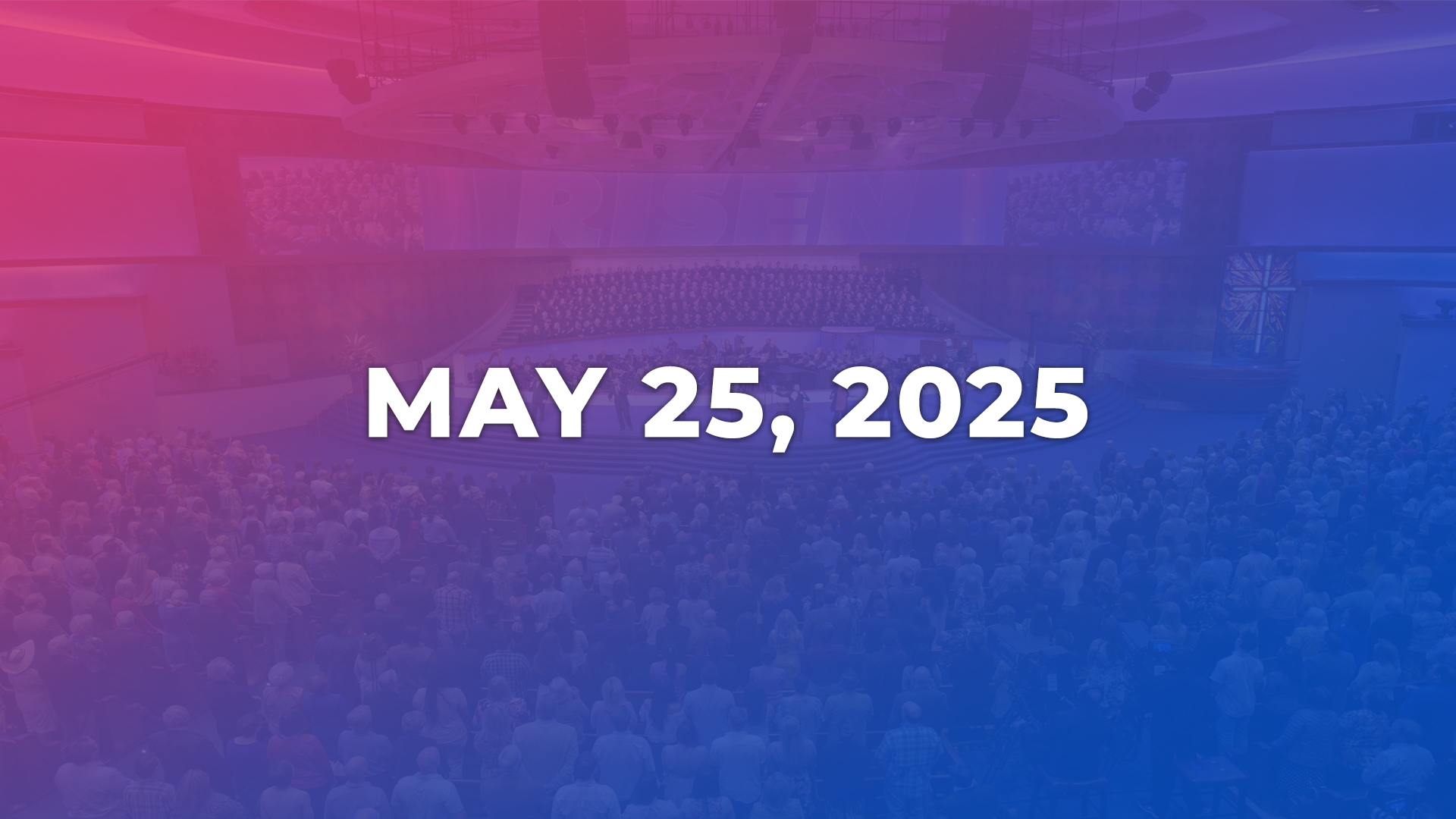 May 25, 2025 - Celebrate The Ordinances - Baptism