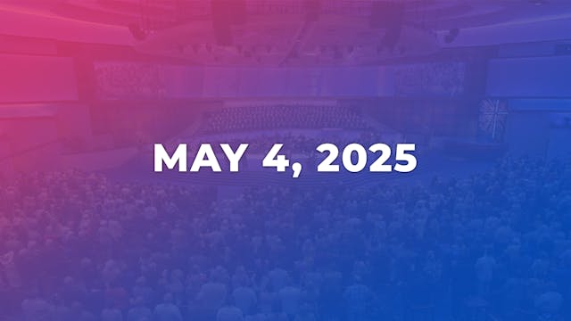 May 4, 2025 - Dr. Ben Lovvorn - Ready...