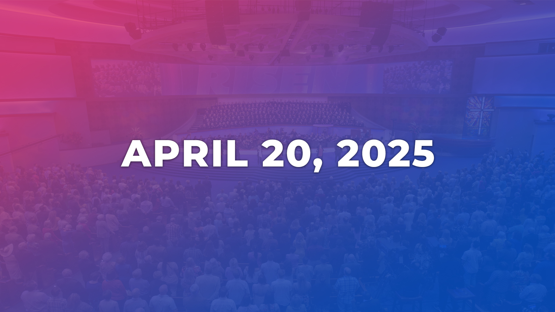 April 20, 2025 - The Cross And The Crown