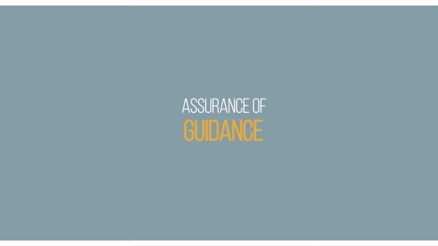 Ep 6 - Assurance on Guidance - Lesson...