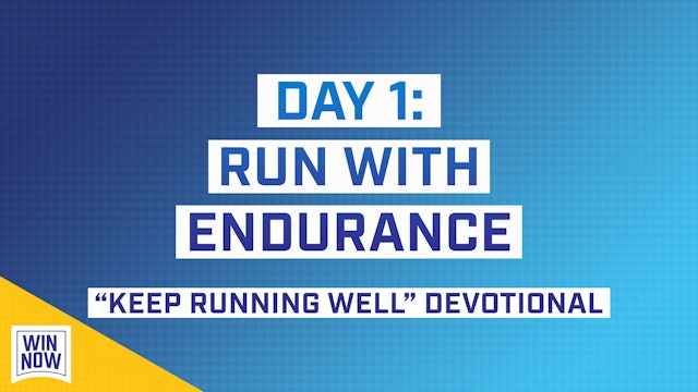 Keep Running Well | Day 1: Run with Endurance