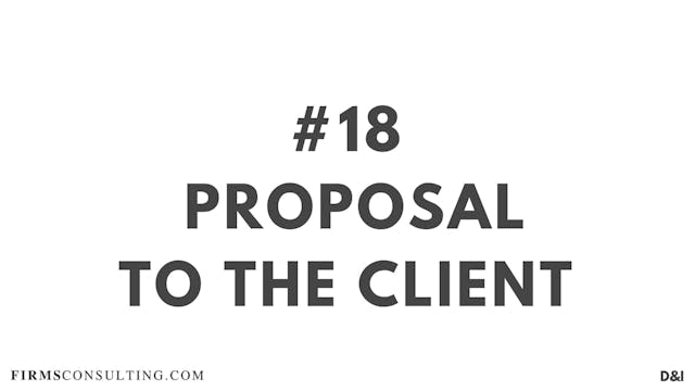 18 D&IT Proposal to the client