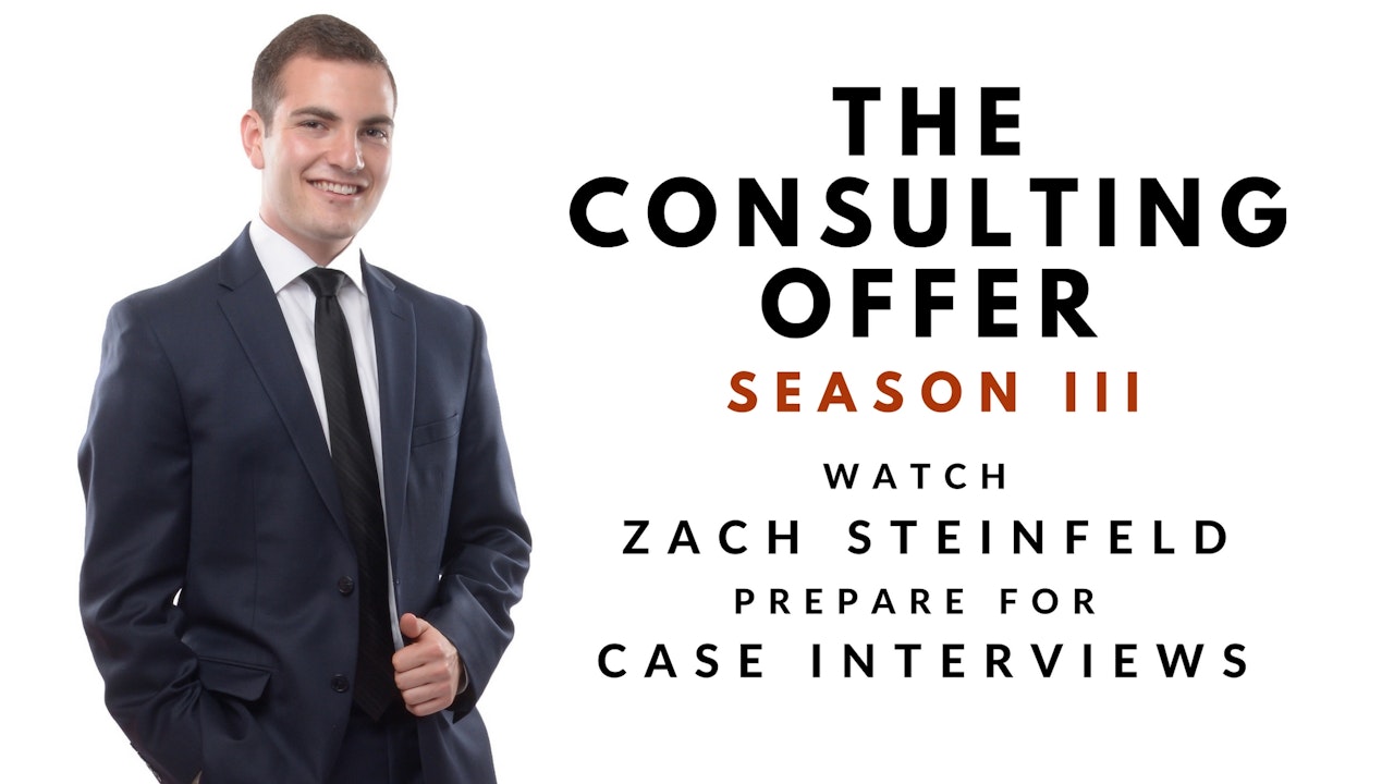The Consulting Offer III, Zach Steinfeld