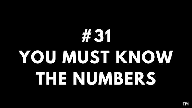 31 TP1 You must know the numbers