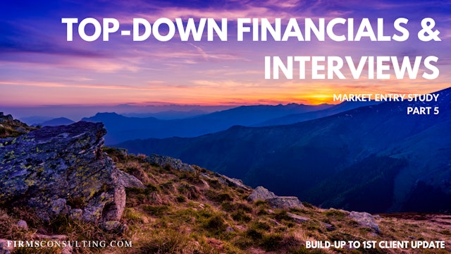 US P5 Top-Down Financials & Interviews