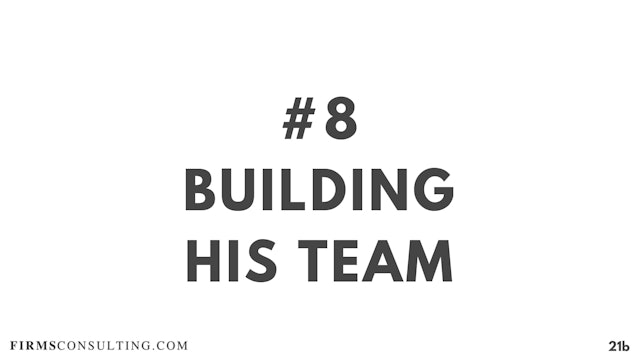 8 21D RC Building his team