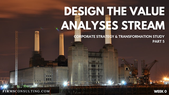CS&T P5 W0 Design the Value Analyses Stream & Finalize Proposal